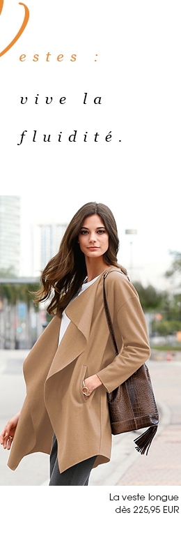 La veste longue en pure laine vierge (82381888)