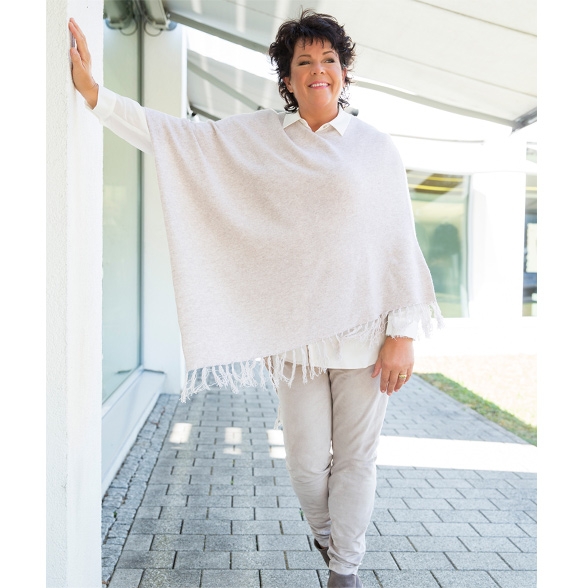 Le poncho en pur cachemire (87499388)