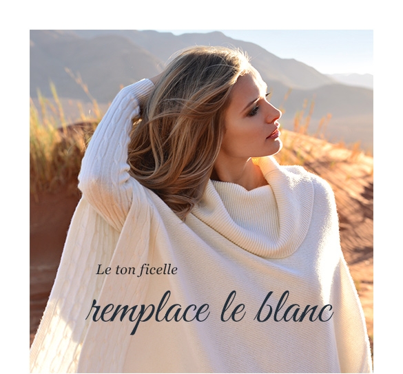 Le poncho en pur cachemire (90602788)