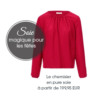 Le chemisier en pure soie (72712688)