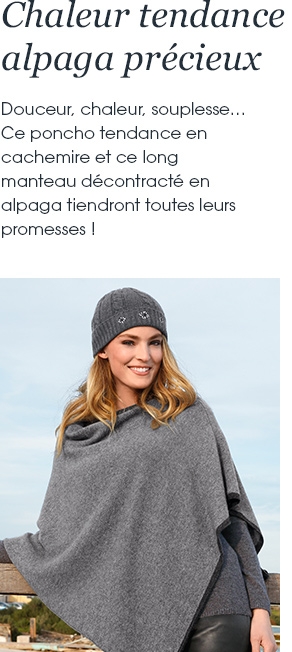 Le poncho 100% cachemire (90728088)