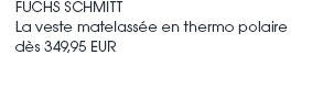 La veste matelassée en thermo polaire (12233688)