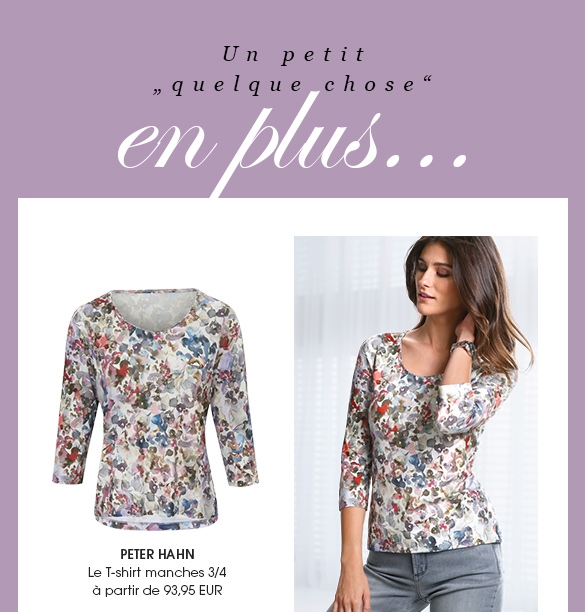 Le T-shirt manches 3/4 (91429177)