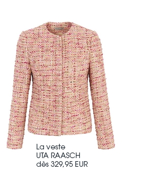 La veste courte en tissu bouclette (14019477)