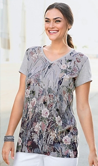 Le T-shirt-chemisier (91543977)