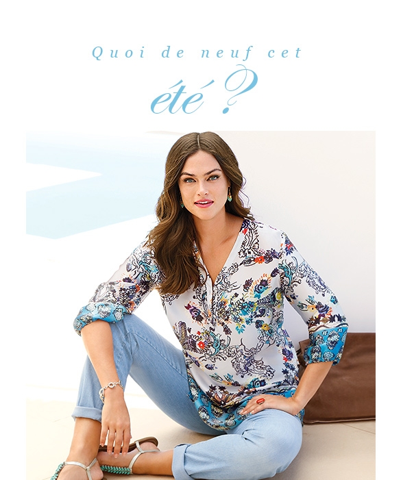Le chemisier en pure soie (72799077)