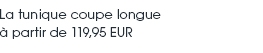 La tunique coupe longue et décontractée (91426077)