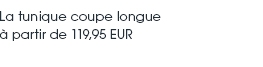 La tunique coupe longue et décontractée (91425977)