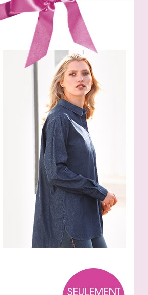 Le chemisier en jean (70147777)