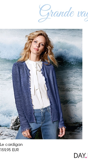 Le cardigan coupe droite en pur coton (91067277)