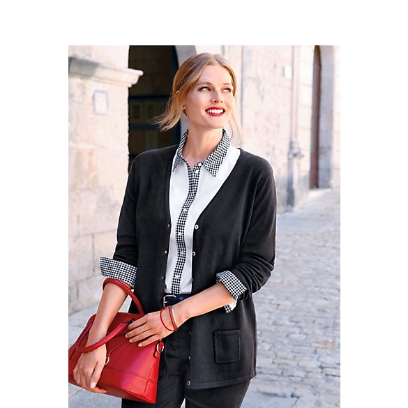 Le gilet en pure laine vierge (90974777)
