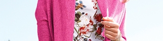 Le long gilet forme ouverte en pur cachemire (90075677)