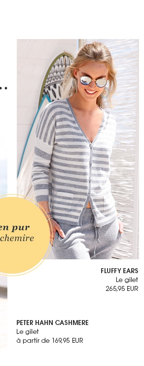 Le gilet en maille en pur cachemire (90803877)