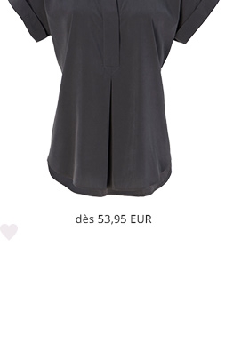 Le T-shirt-chemisier manches courtes (73035877)