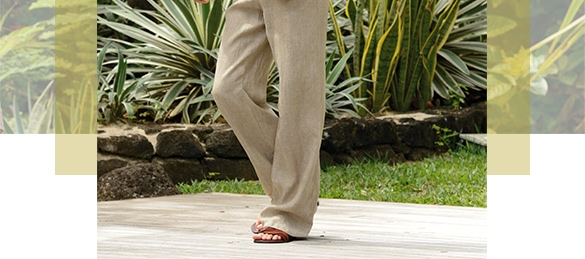 Le pantalon en pur lin (63799477)