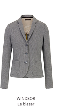 Le blazer en jersey extensible (10234688)