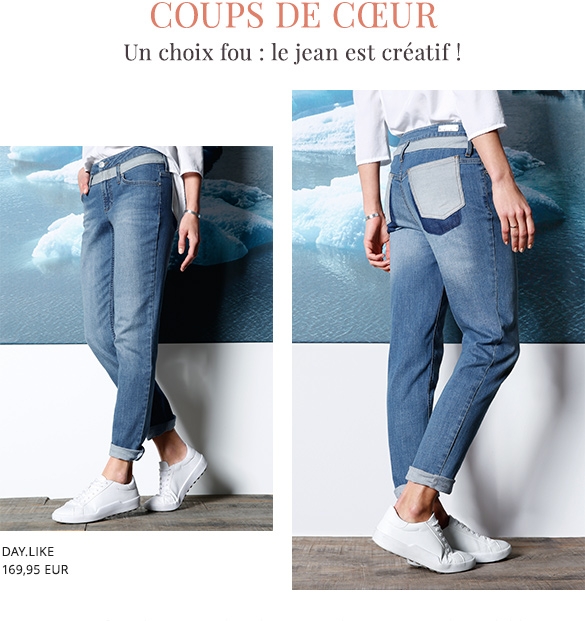 Le jean effet délavé (60167788)